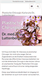 Mobile Screenshot of plastische-chirurgie-karlsruhe.de